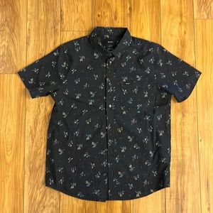 RVCA Size L boys/girls button down shirt. No stains and good condition.